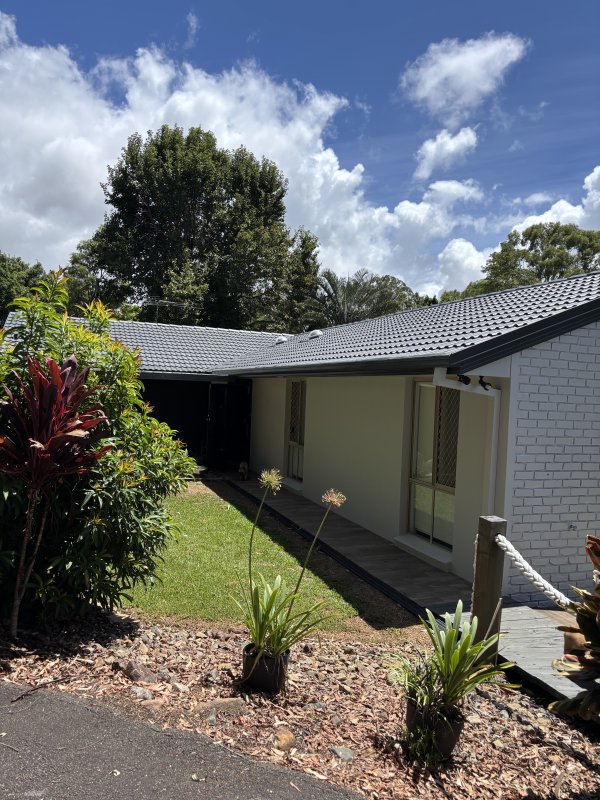 Painted deck and home exterior