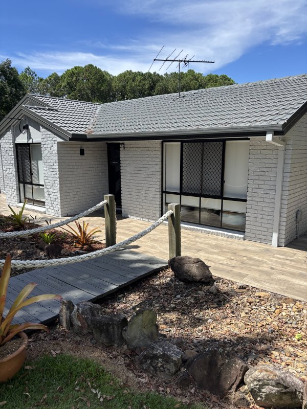 House painting project in Moreton Bay region